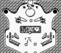 une photo d'Ã©cran de Kirby s Pinball Land sur Nintendo Game Boy